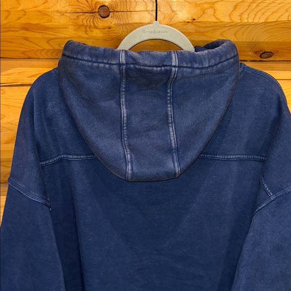 Free People NWT Final Call Hoodie Size Small in Black Grape - Picture 11 of 12